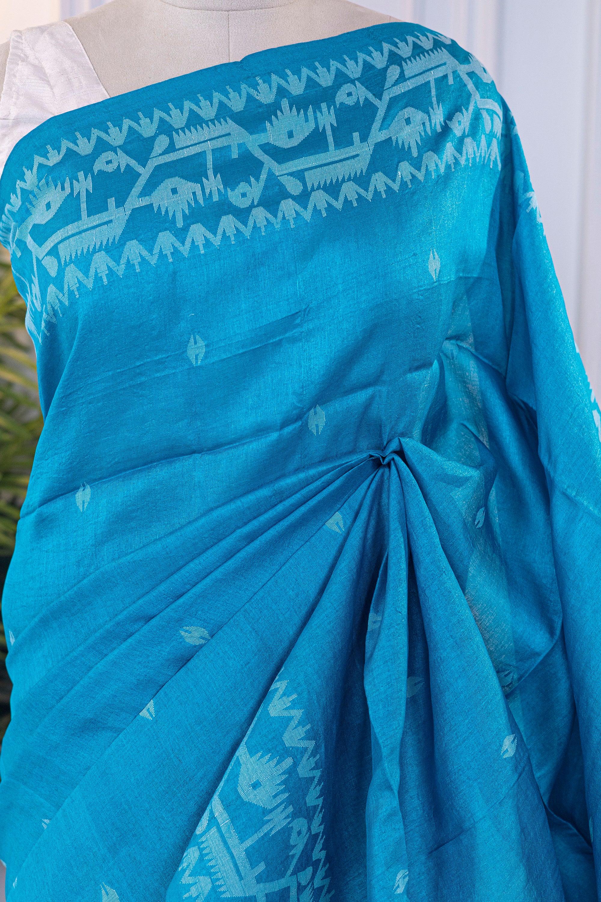 Tussar Jamdani